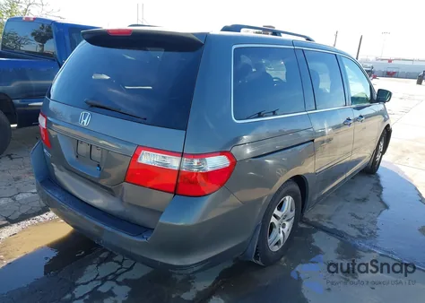 2007 Honda Odyssey Ex-L z USA, uszkodzony, nr VIN 5FNRL38707B456593